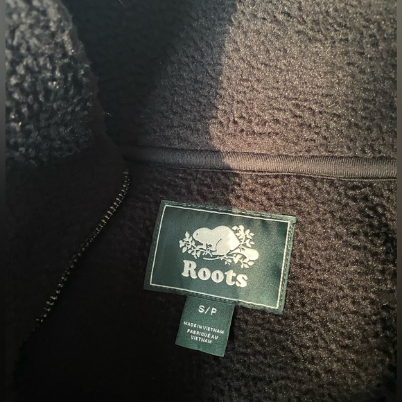 Roots quarter zip fleece sweater - Picture 2 of 2
